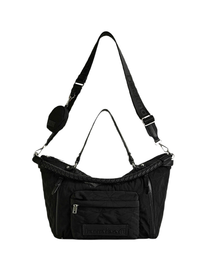 Desigual Bols_prisma Libia Hand Bag Schwarz, Schwarz