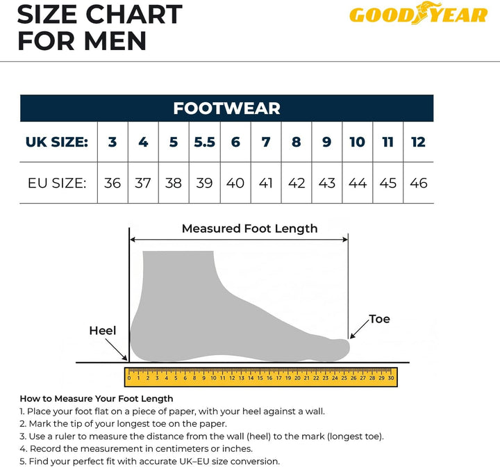 Goodyear Herren S1p Sra Sicherheitsstiefel, Yellow Blue, 45 EU Gelb Blau 45 EU, Gelb Blau 45 EU