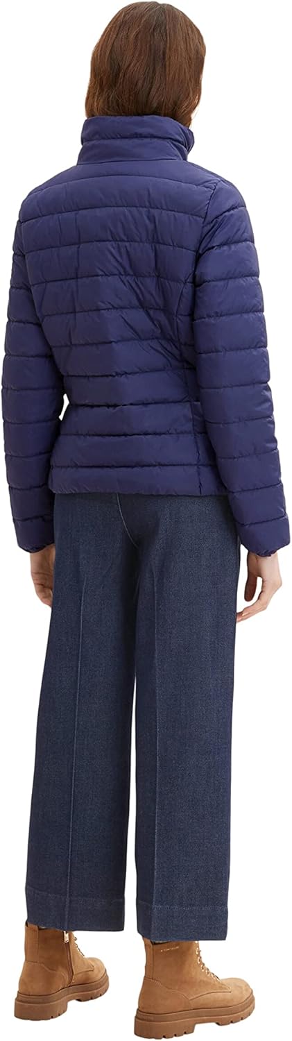 TOM TAILOR Damen lightweight quilted jacket M 11331 - Atlantic Ocean Blue, M 11331 - Atlantic Ocean