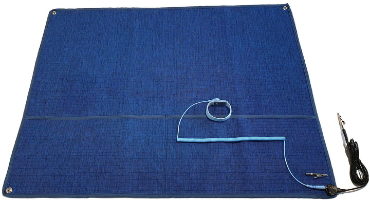 Minadax Innovative Anstistatik Arbeitsmatte 60cm x 80cm | Einzigartiges Antistatisches ESD-Gewebe -