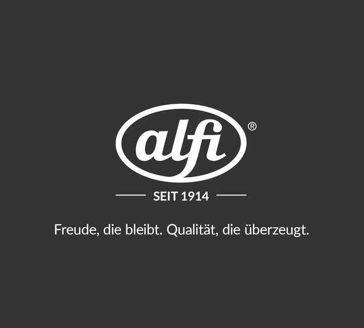 alfi DAN 1,00l, velvet black mat, Kunststoff-Isolierkanne mit hygienischem Hartglaseinsatz, Drehvers
