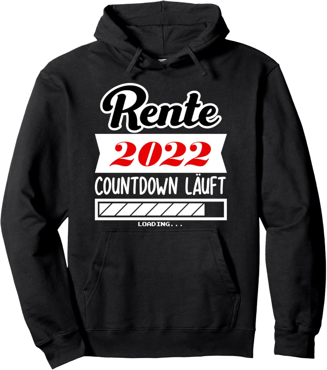 Rente 2022 Pensionierung 2022 Renteneintritt Geschenk Pullover Hoodie