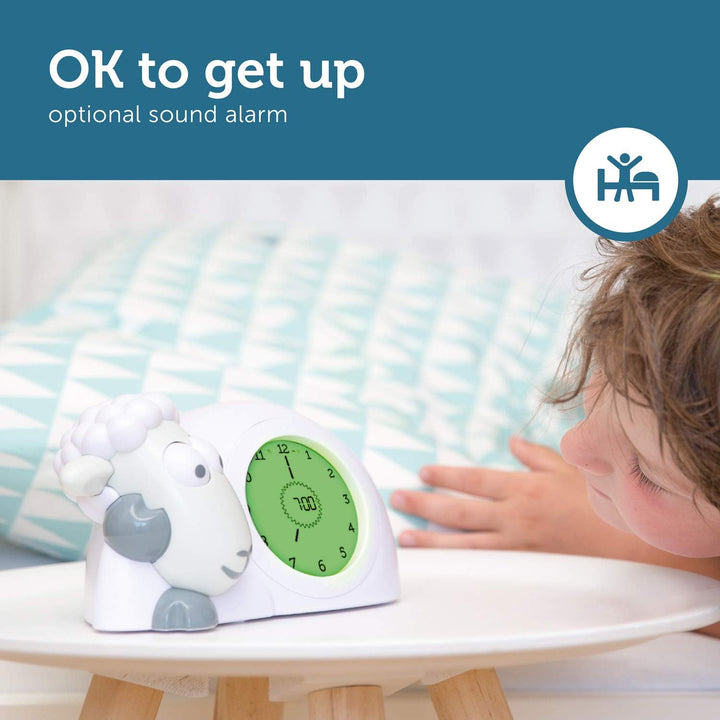 ZAZU Sam The Lamb Uhr – Schlafcoach Uhr und Nachtlicht für Kinder | Bringt Ihrem Kind mit visuellen