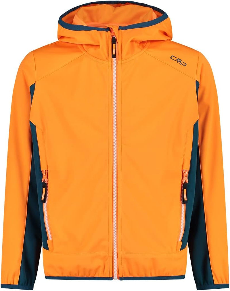 CMP - Leichte Softshelljacke für Kinder, Flammentiefer See, 176