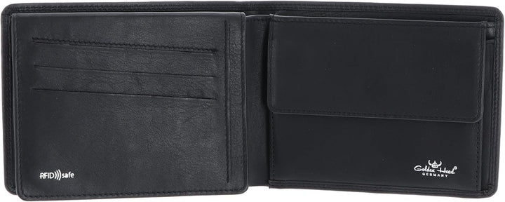 Golden Head Polo RFID Protect Scheintasche 12 cm schwarz, Schwarz