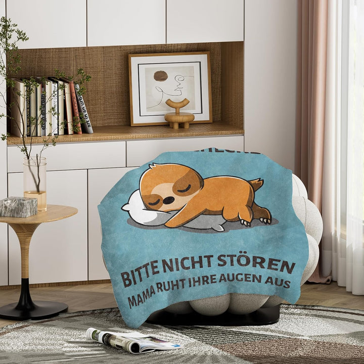 KAAYEE Muttertagsgeschenk, Kuscheldecke Muttertagsgeschenke für Mama, Geschenke für Mama zum Muttert