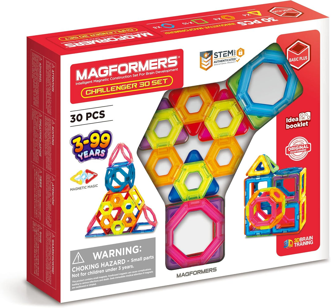 MAGFORMERS Challanger 30 Set, [Multiple]