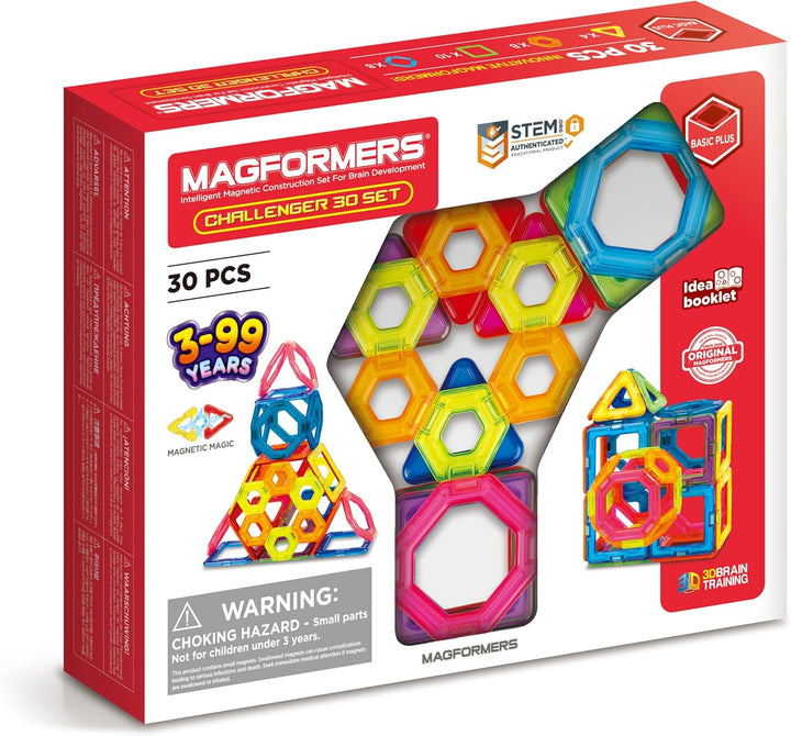 MAGFORMERS Challanger 30 Set, [Multiple]