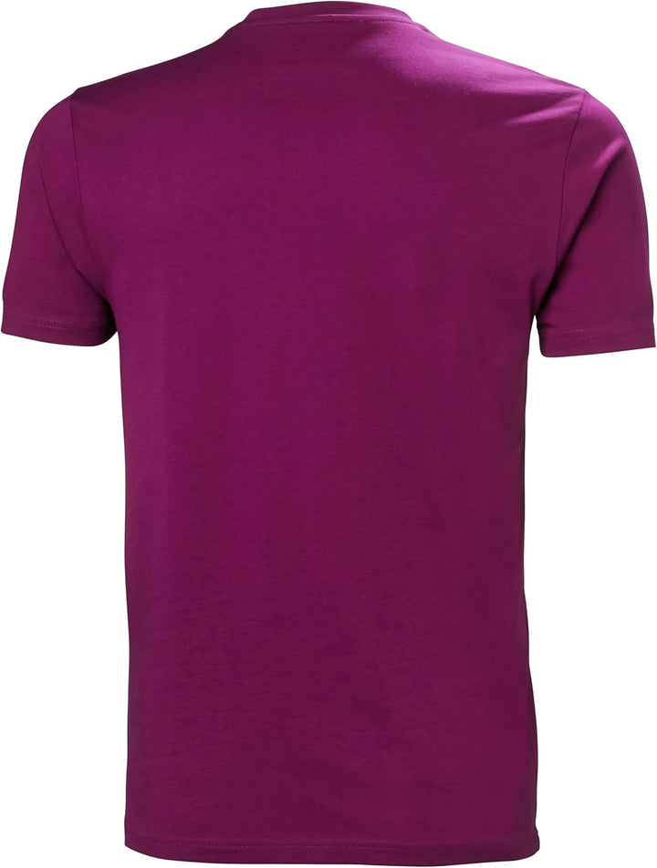 Helly Hansen Herren HH Box T-Shirt XS Dunkles Magenta, XS Dunkles Magenta