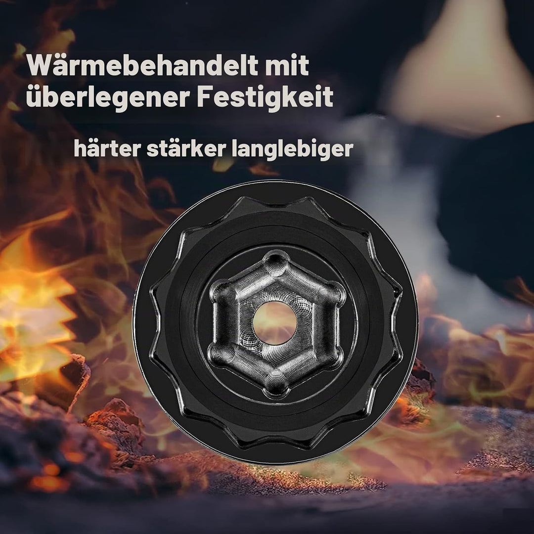 Vorder- und Hinterradachsenmuttern-Steckschlüssel 30mm + 50mm für Ducati Motorrad ATVs Super Bike 10