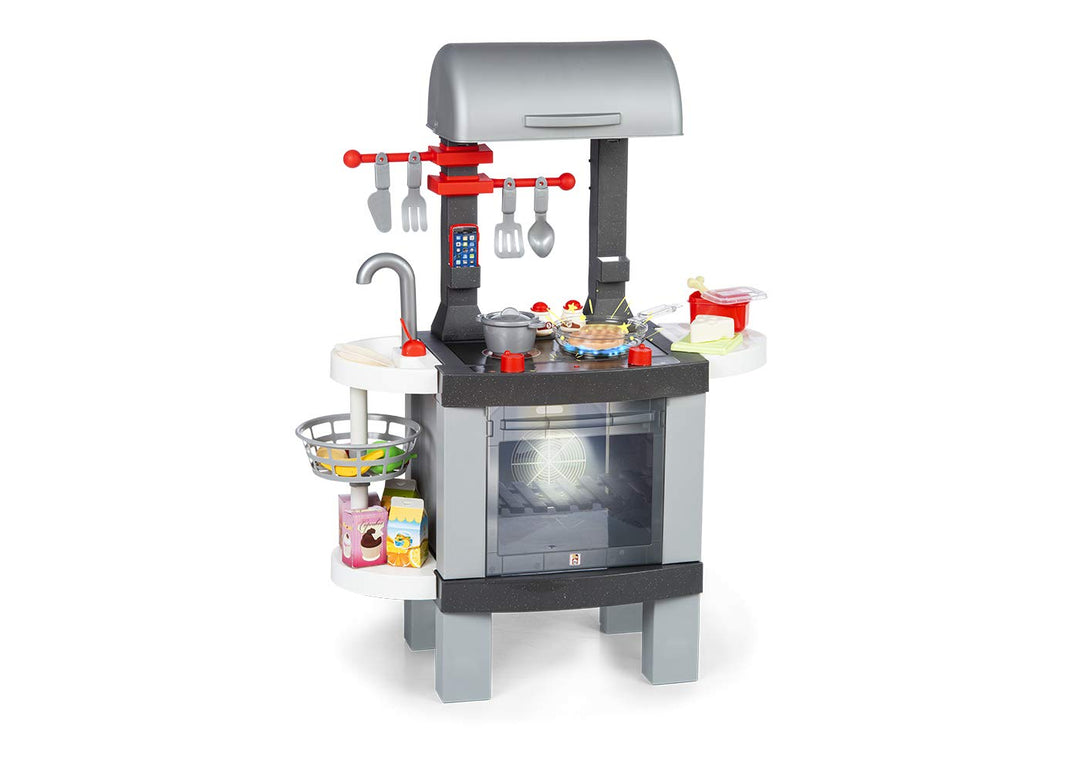 CHICOS - 2in1 BBQ Kochen | Kindergrill mit echtem Kücheneffekt: Die Lebensmittel ändern ihre Farbe b