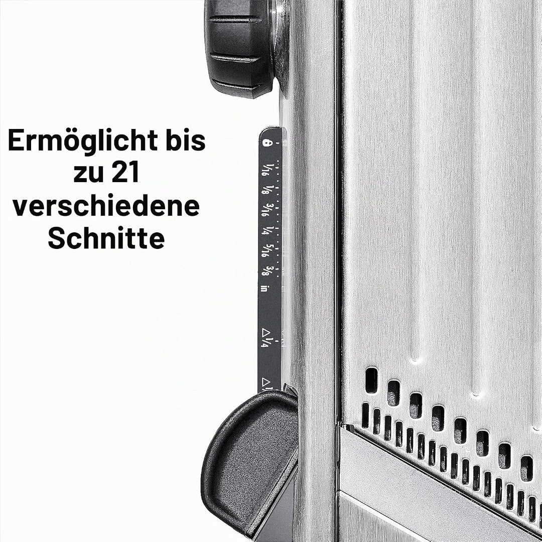 OXO Steel Profi-Obst- und Gemüsehobel aus Stahl 2.0 Single Stainless Steel, Single Stainless Steel