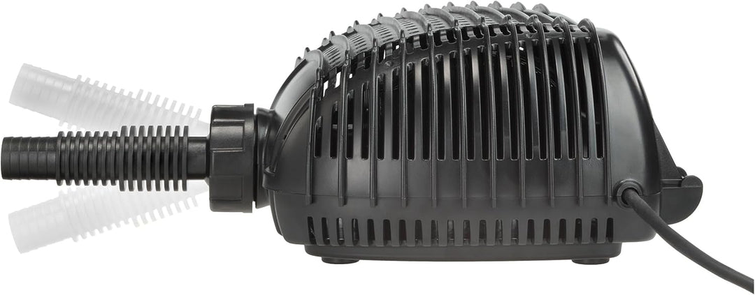 Esotec Solar Bachlaufpumpenset mit Akku 150/4200 proBatt, Solar Bachlaufpumpe 4200 l/h 12 VDC, Teich
