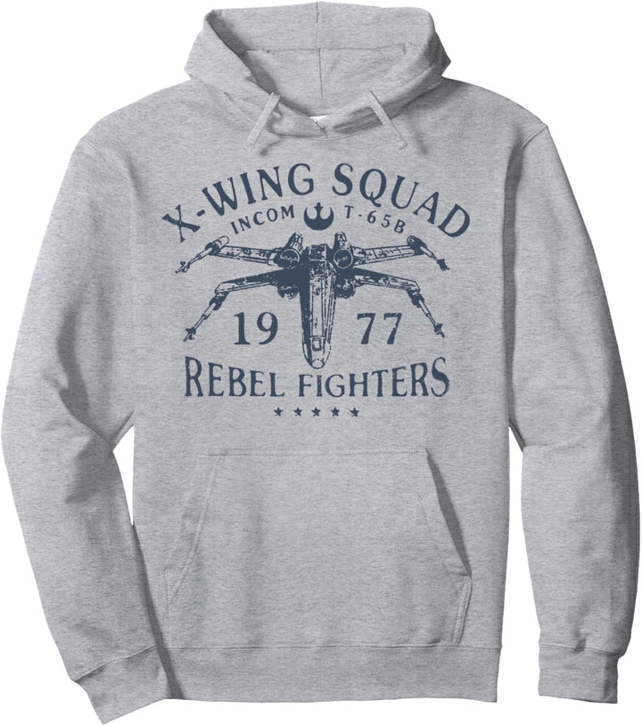 Star Wars X-Wing Squad 1977 Rebel Fighters Pullover Hoodie