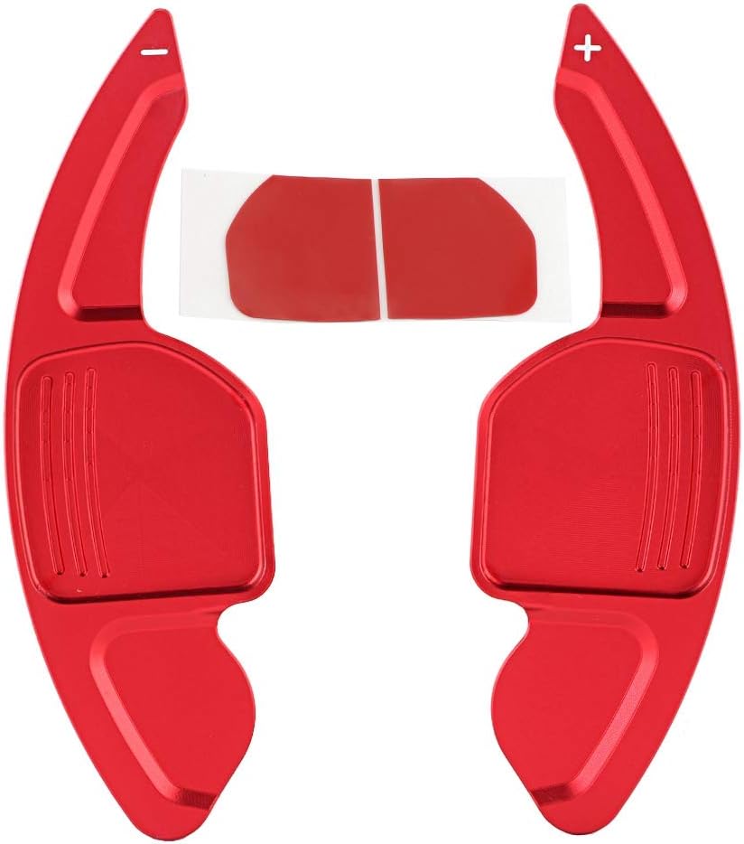Headerbs Lenkradschaltpaddel (2 Stück Aluminiumlegierung Auto Lenkradschaltpaddle Blade Shifter für