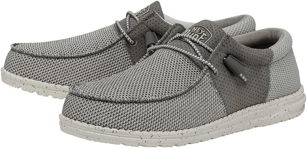 HEYDUDE Herren Wally Tri Moc Toe Shoes 41 EU Ash, 41 EU Ash