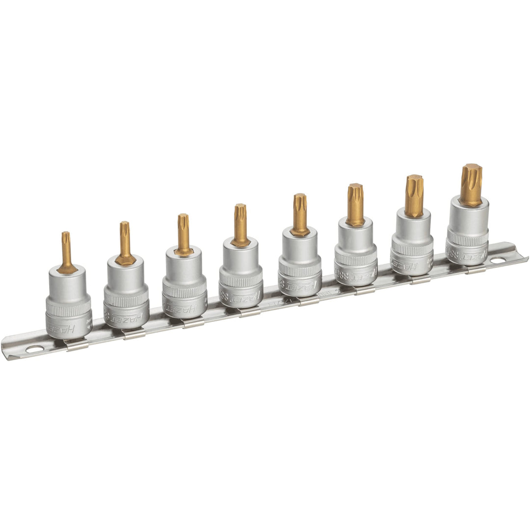 HAZET 8802T/8H Torx-Schraubendreher-Einsatz-Satz, 24 x 5 x 5 cm