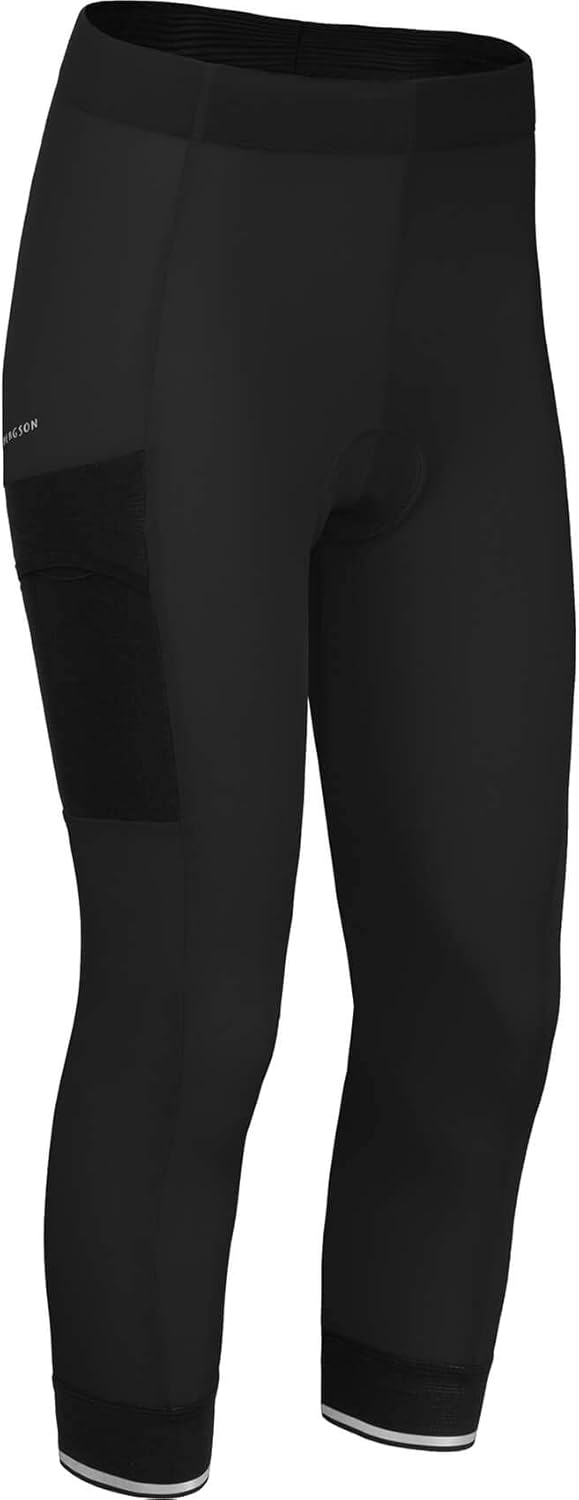 Bergson Sundra Comfort Capri | Damen 3/4 Radhose (mit Sitzpolster) - bielastisch, Perfekter Sitz, ru