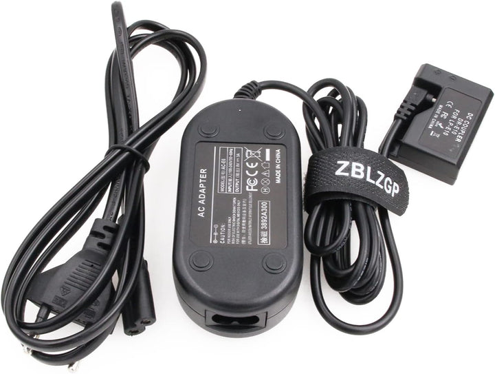 ZBLZGP LP-E10 Dummy Akku AC Adapter für Canon EOS Rebel T3 T5 T6 1100D 1100DKISB 1200D 1300D