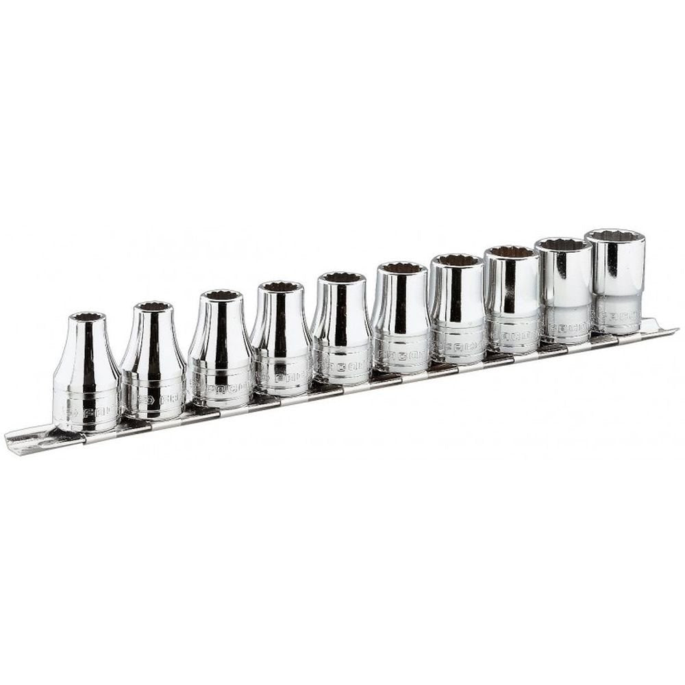 FACOM 1/2 Zoll Steckschlüsselsatz 7 Teilig SW 3/8-21/32 mit Halterung, 1 Stück, S.40U