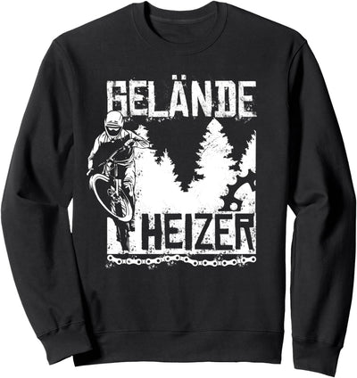 Mountainbike Gelände Heizer für MTB Downhill Mountainbiker Sweatshirt