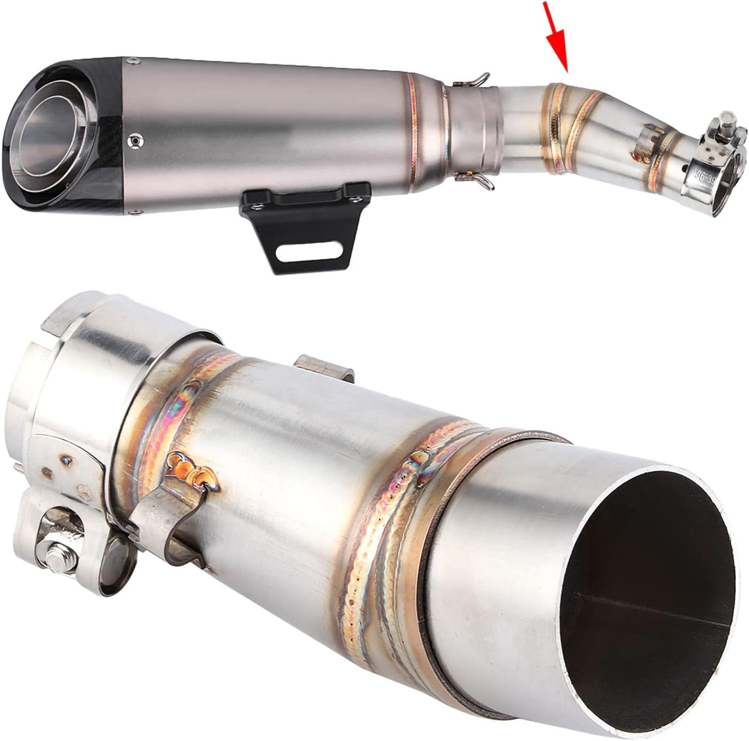 Motorrad Auspuff Mittelrohr Verbindungsadapter Auto Z250 Ninja300