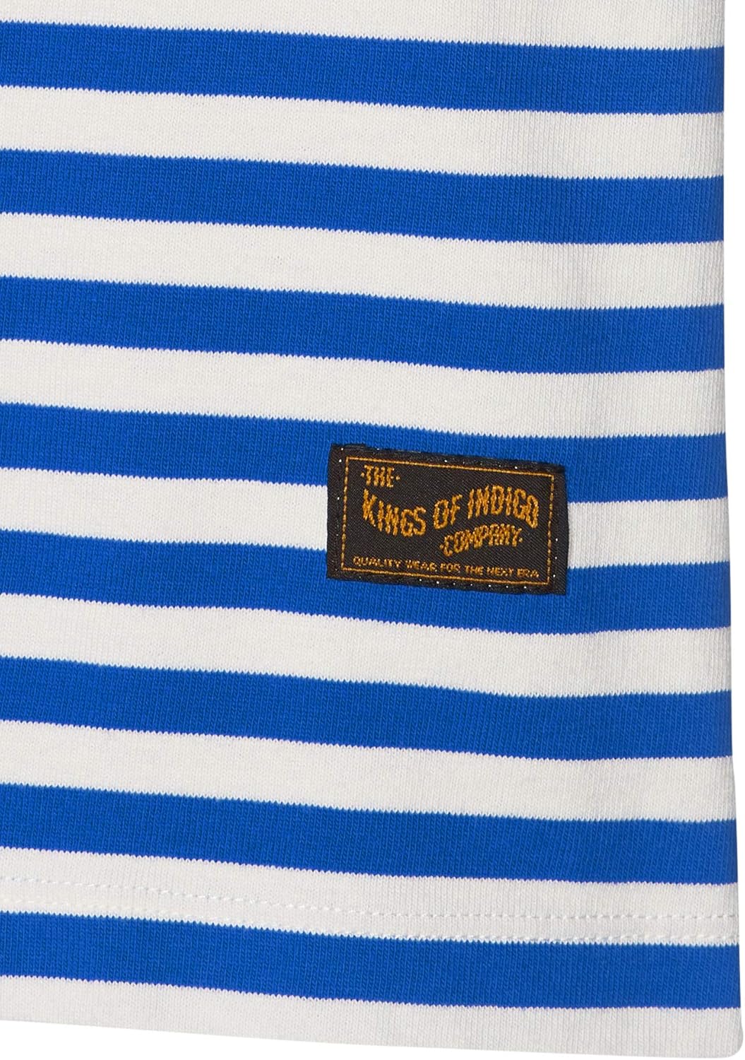 Kings of Indigo Herren Darius T-Shirt S Blau (Surf The Web 8108), S Blau (Surf The Web 8108)
