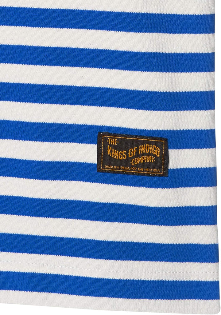 Kings of Indigo Herren Darius T-Shirt S Blau (Surf The Web 8108), S Blau (Surf The Web 8108)