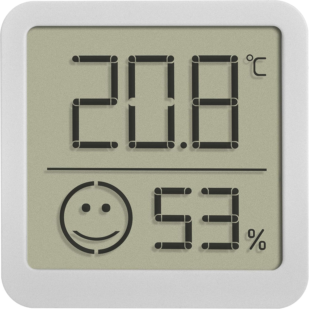 TFA Dostmann digitales Thermo-Hygrometer, 4er Set, 30.5053.02.04, Innentemperatur und Luftfeuchtigke