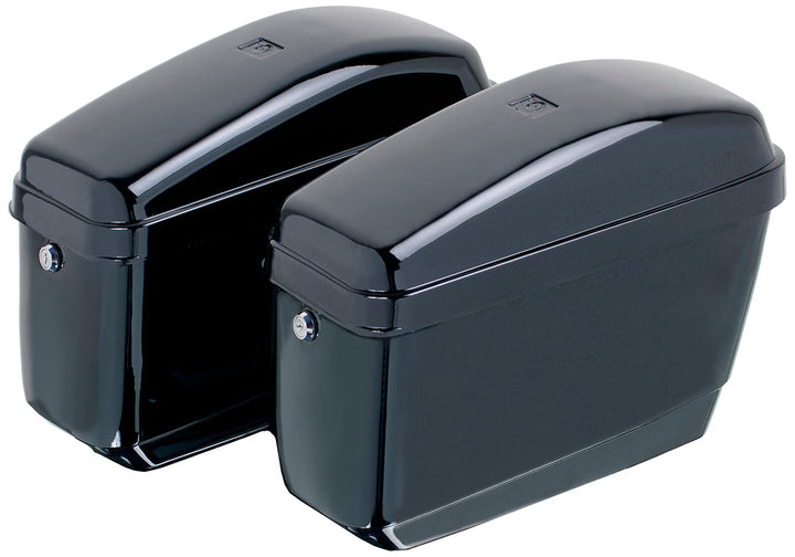 Customacces AMZ004N Hartschalenkoffer Easy mit Universalen Halterungen, Schwarz