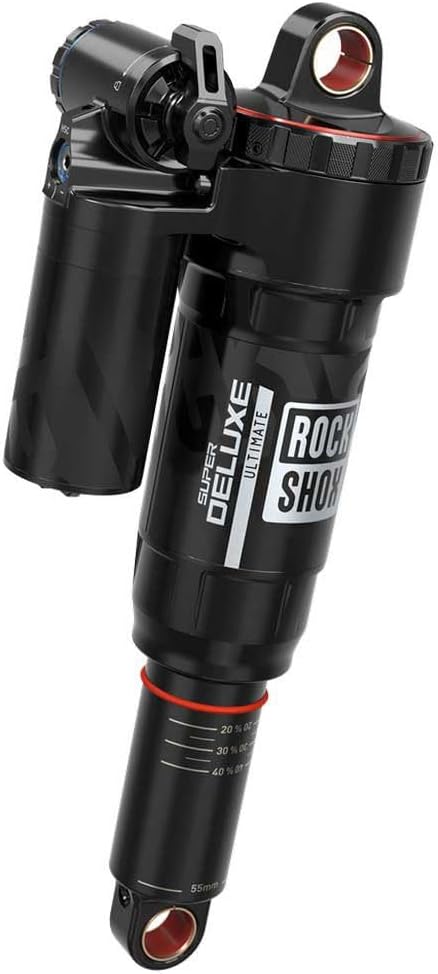 RockShox Unisex – Erwachsene Super Deluxe Ultimate Rc2t Federbein 165 mm x 45 mm Schwarz, 165 mm x 4