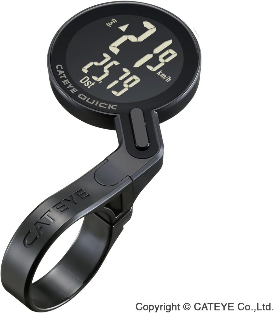 Cateye Computadora Quick Negra Uhr, Black (schwarz), Einheitsgrösse