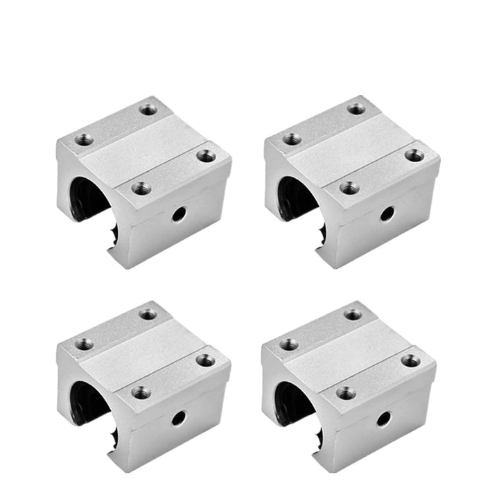 CNCYEAH 2Pcs SBR20 Linearführung 200mm mit Griffe, 2Pcs Gleitschiene Welle mit+4Pcs SBR20UU Linearwa