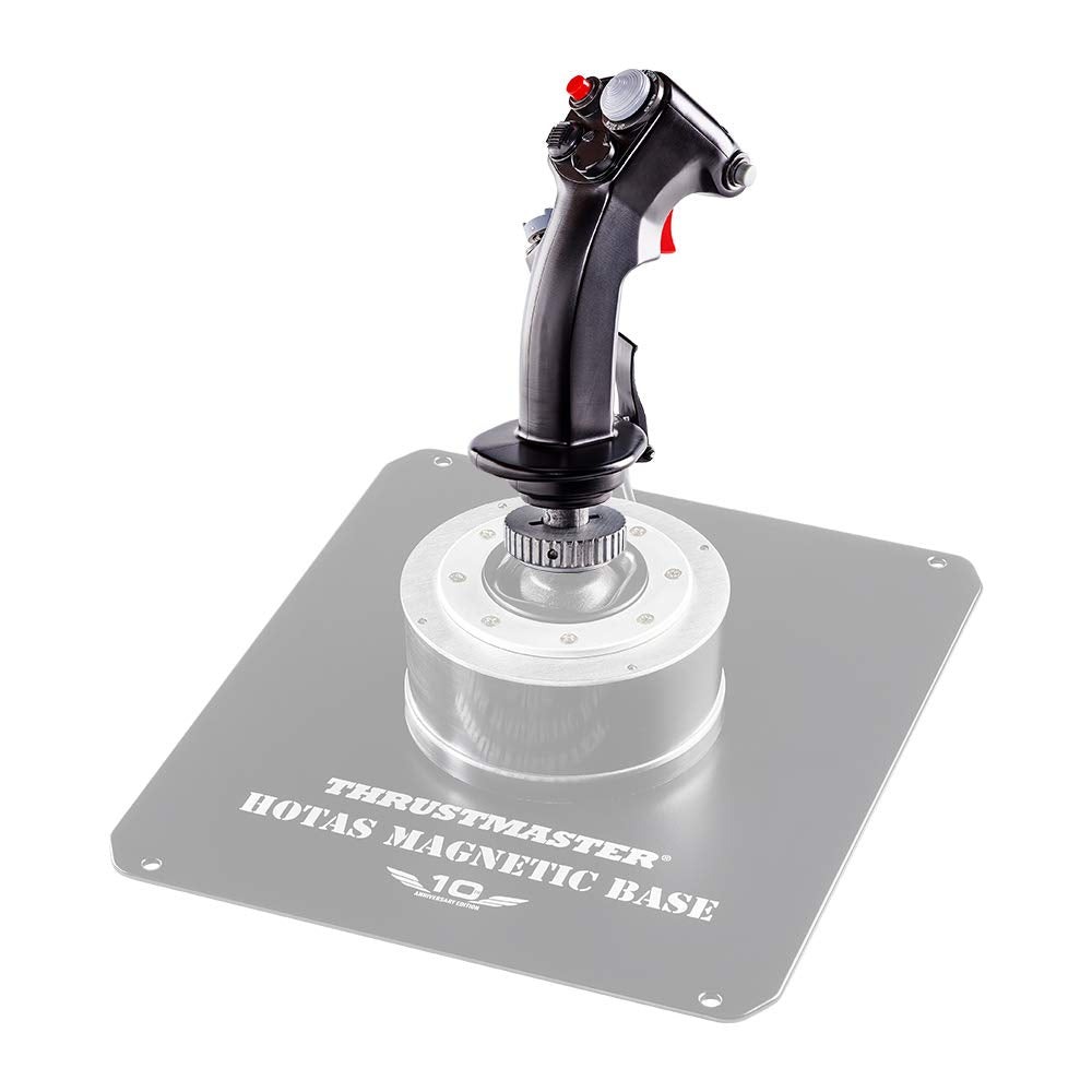 Thrustmaster F-16C Viper HOTAS Add-On Grip - Vielseitige Nachbildung des Flight Sticks für Kampfflug