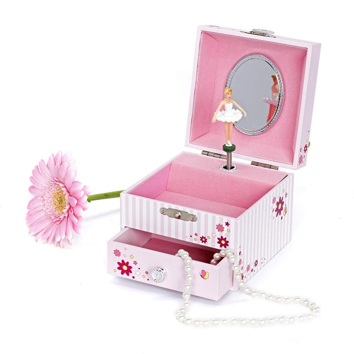 Trousselier - Ballerina - Musikschmuckdose - Spieluhr - Ideales Geschenk für junges Mädchen - Phosph