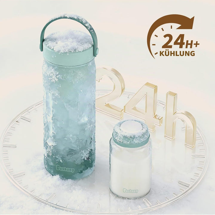 22oz Tragbare Brustmilchkühltasche für Unterwegs – Lebensretter mit 360° Rundumkühlung bis zu 24 Stu