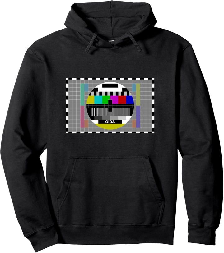 Oida I Cooles Österreich Nerd Testbild Oida Pullover Hoodie