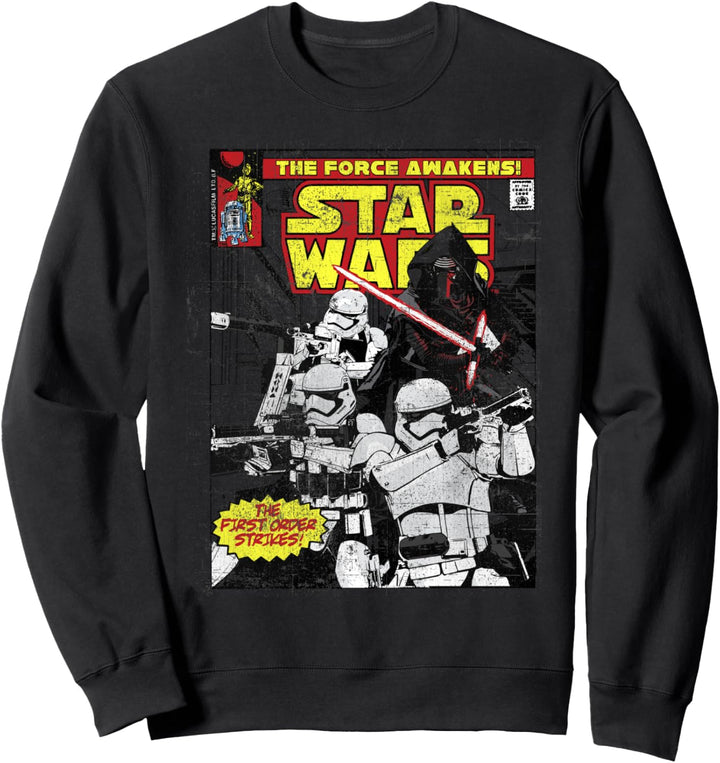 Star Wars The Force Awakens Comic Cover Sweatshirt