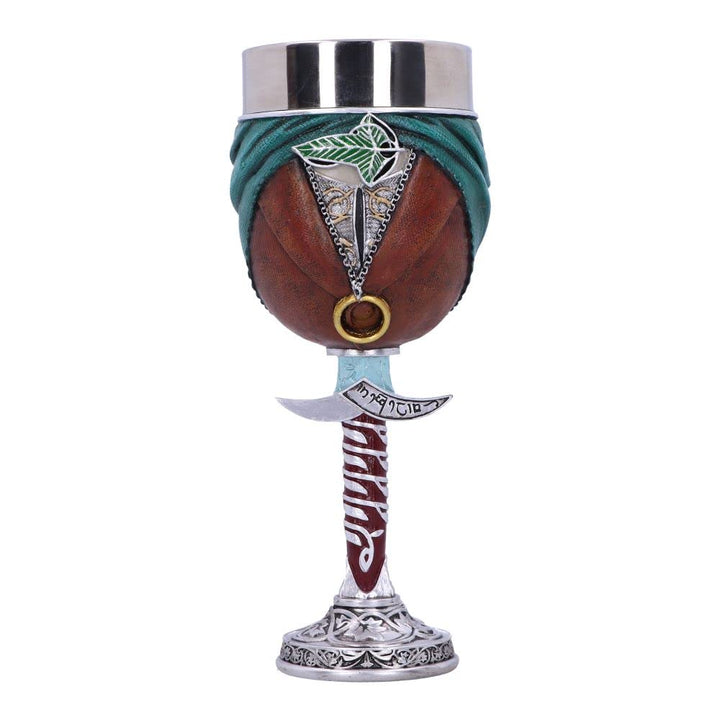 Nemesis Now Offizielles Lizenzprodukt "Herr der Ringe", Frodo-Kelch, Braun, 19,5 cm, B5893V2