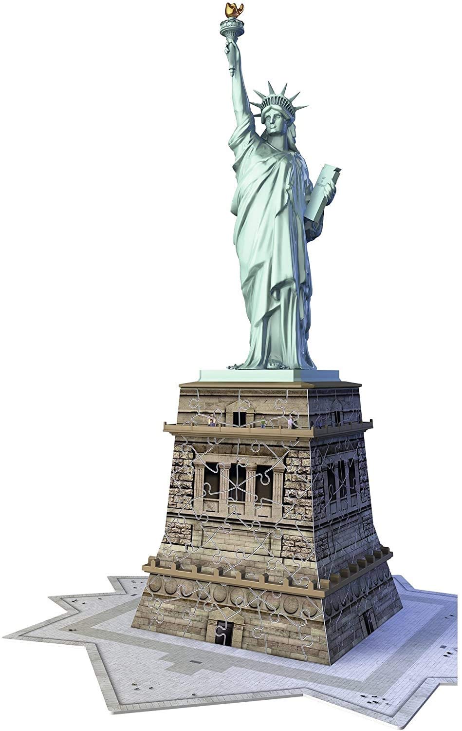 Ravensburger 12584 3D-Puzzle Bauwerke Freiheitsstatue