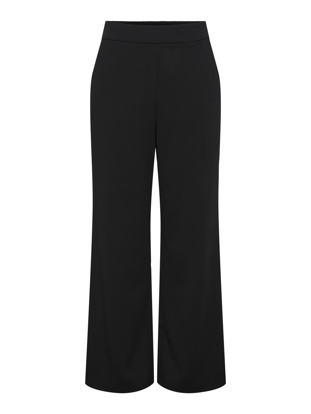 PIECES Damen Pcnula Hw Wide Pants Noos, S / 30L Schwarz