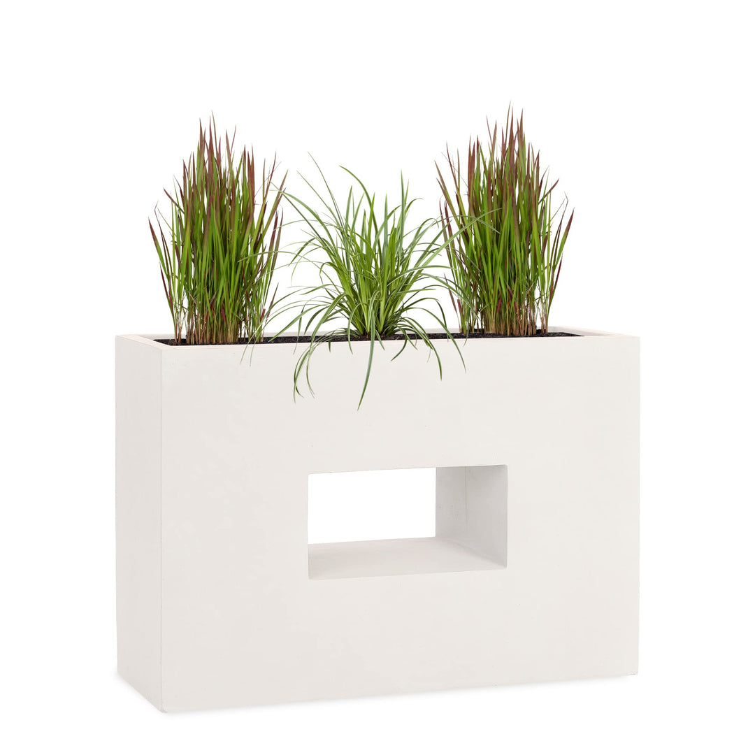 Pflanzwerk® Pflanzkübel Vista Sand 52x75x27cm *Frostbeständiger Blumenkübel* *UV-Schutz* *Qualitätsw