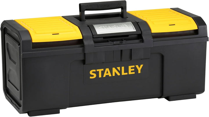 Stanley Werkzeugbox / Werkzeugkoffer Basic 1-79-218 (24", 60x28x26cm, Koffer mit Schnellverschluss u