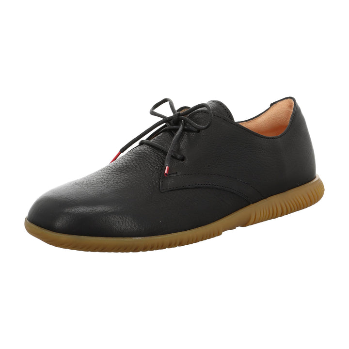 Think! Herren Hauki Chromfrei Gegerbte Nachhaltige Schnürhalbschuhe 44 EU 0000 Schwarz, 44 EU 0000 S