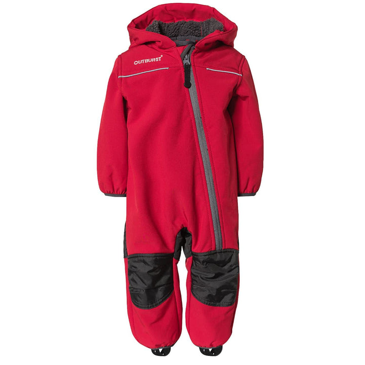 Outburst - Baby Kinder Jungen Softshell-Overall Schneeanzug gefüttert wasserdicht 10.000 mm Wassersä