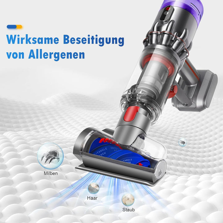 Haardüse Mini Elektrobürste Kompatibel für Dyson V15 V11 V10 V8 V7 für Matratzen, Sofas, Möbel oder