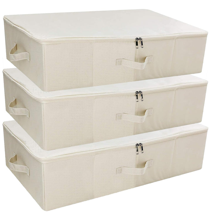 iwill CREATE PRO Unterbett-Aufbewahrungsbehälter, faltbar, starr, Organizer, Stoff-Aufbewahrungsboxe