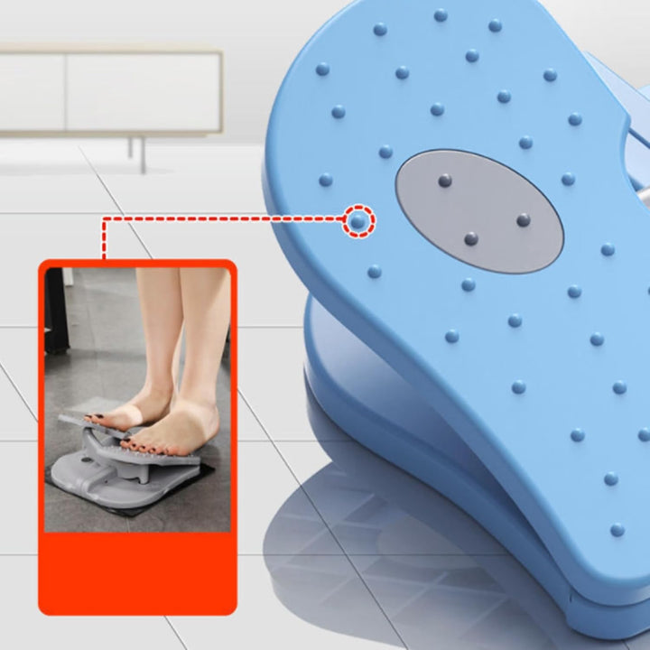 Mini-Stepper, Tragbares Fusspedal-Trainingsgerät, Faltbarer Beintrainer Beim Sitzen Unter Dem Schrei