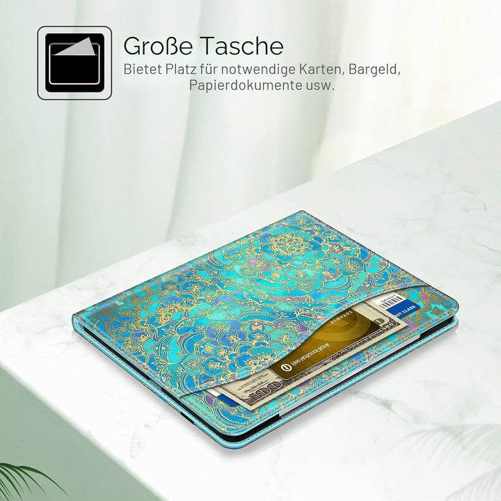 Fintie Hülle für iPad Pro 12.9 Zoll 2022 (6. Generation) / iPad Pro 12.9 2021/2020/2018 mit Stifthal