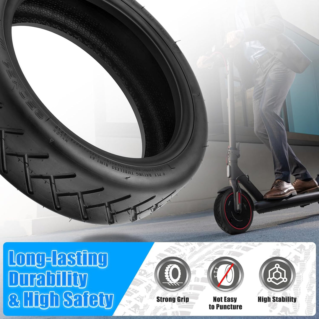 250x54 Tubeless Reifen für Xiaomi 4 E-Scooter, Pannensicherheit & Gewichtsreduzierung, E Scooter Vak